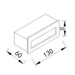 Drawing โคมไฟบันได-HASSEL-LED-5W 3000K