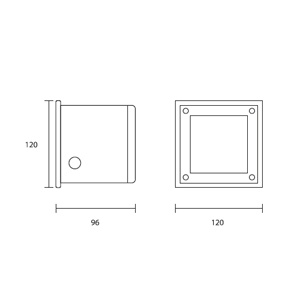 โคมไฟขั้นบันได STEP-OE LED G9