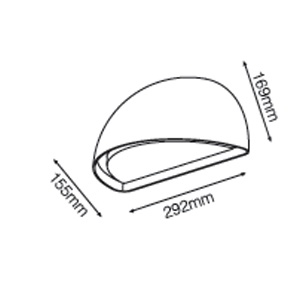 ไฟติดผนังภายนอก REMI E27